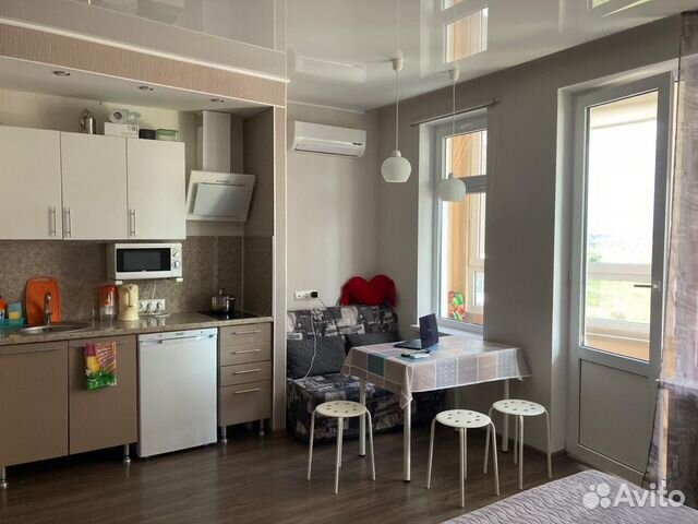 

Квартира-студия, 33 м², 2 кровати