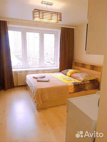 

Квартира-студия, 23 м², 2 кровати