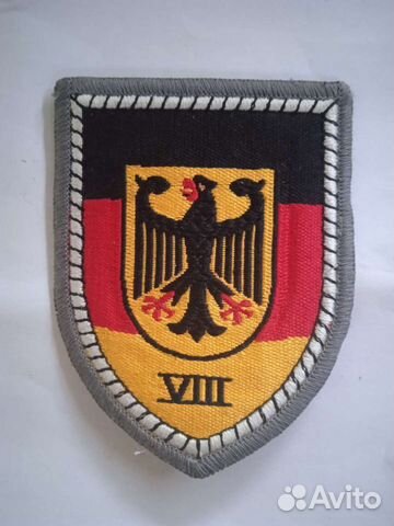Шеврон Бундесвер Командование военного округа 8