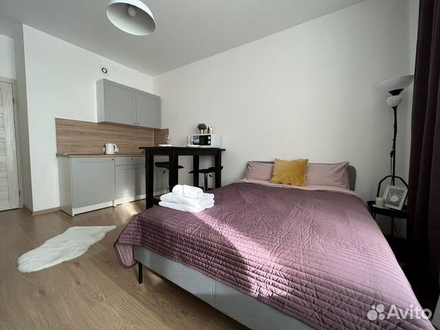 

Квартира-студия, 27 м², 2 кровати
