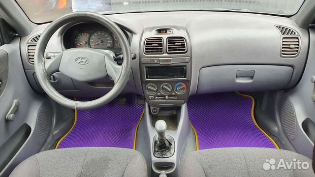 Hyundai Accent 1.5 МТ, 2006, битый, 220 000 км