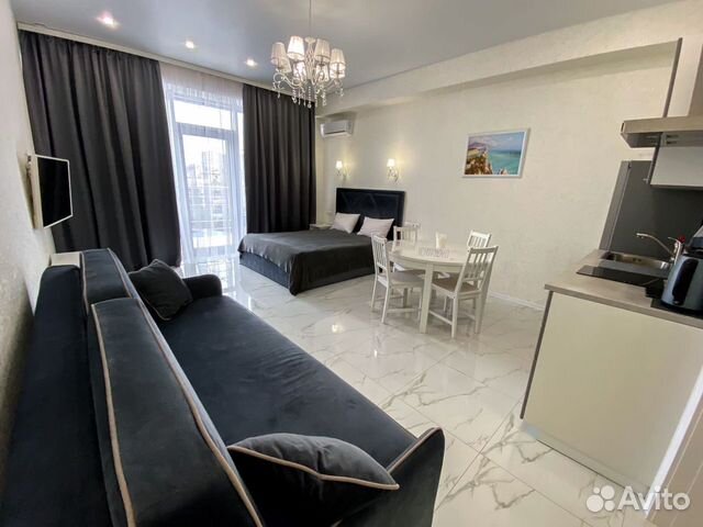 

Квартира-студия, 41 м², 2 кровати