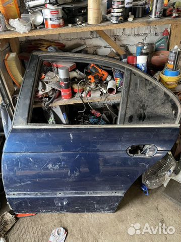 Дверь задняя левая BMW E39