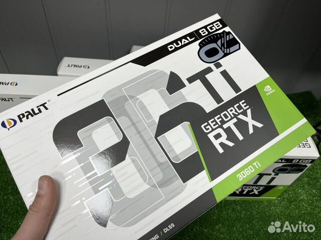 Видеокарта rtx 3060ti palit dial OC 8gb