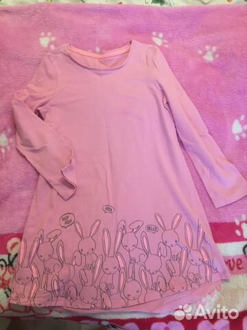 Платье футболка худи Mothercare adidas116-128