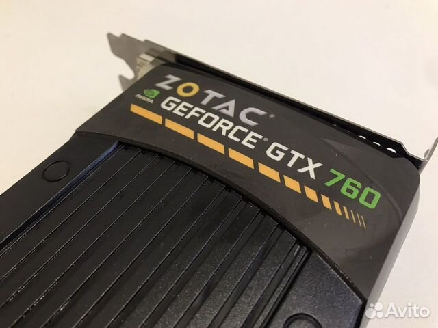 Видеокарта Zotac GeForce GTX 760 2Gb