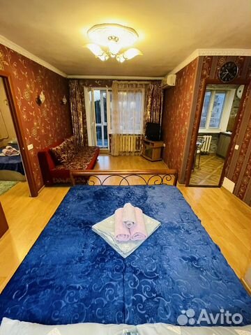 

2-к. квартира, 50 м², 2 кровати