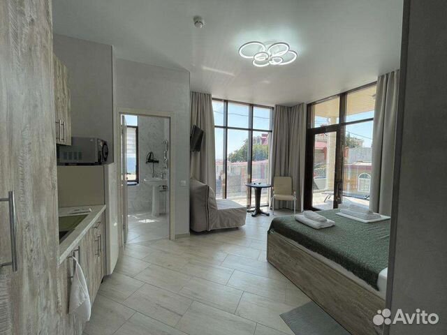 

Квартира-студия, 25 м², 2 кровати