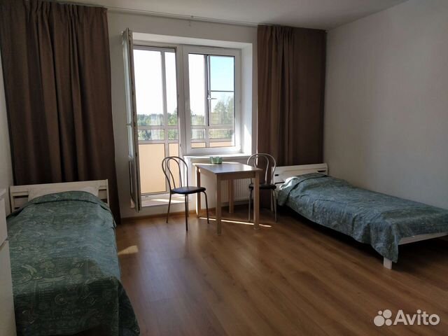 

Квартира-студия, 25 м², 2 кровати