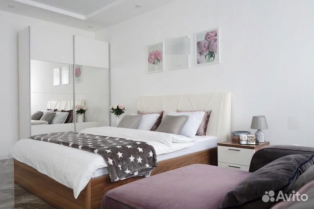 

1-к. квартира, 45 м², 2 кровати