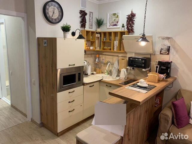 

Квартира-студия, 28 м², 2 кровати