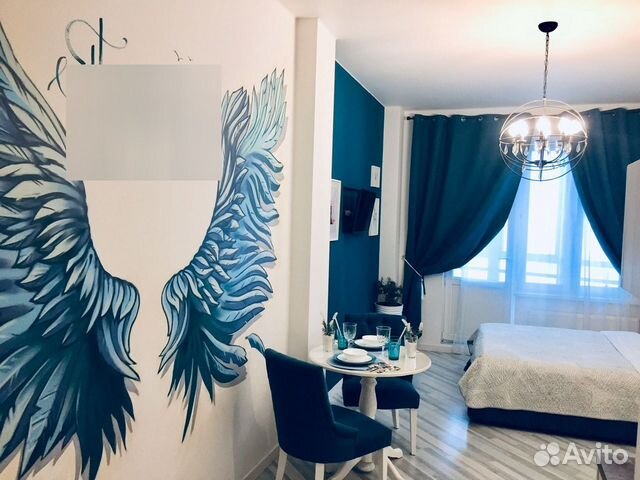 

Квартира-студия, 30 м², 1 кровать