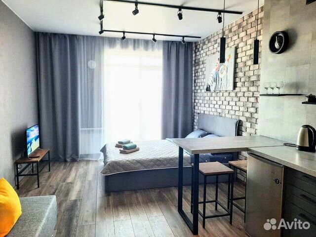 

Квартира-студия, 30 м², 2 кровати
