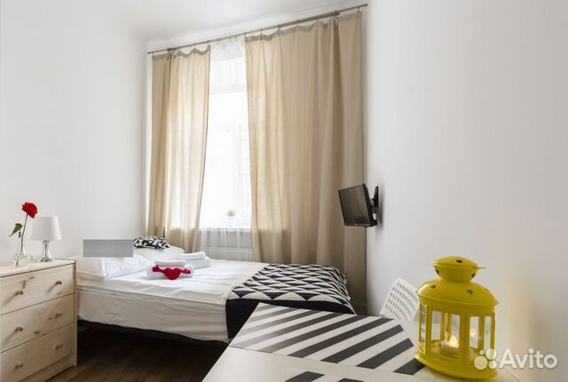 

Квартира-студия, 18 м², 2 кровати