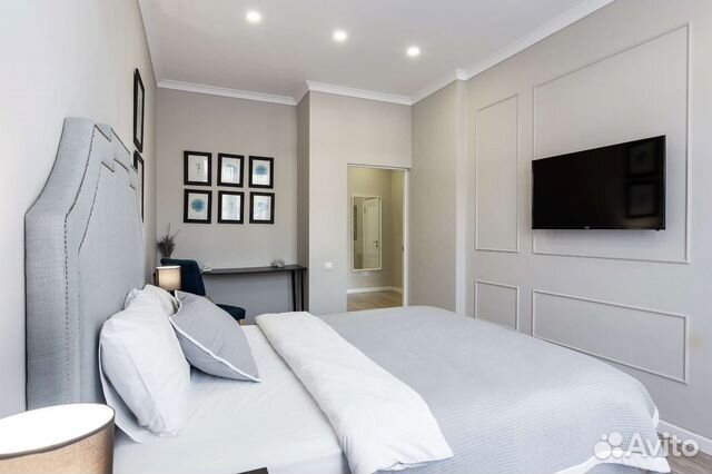 

1-к. квартира, 58 м², 2 кровати