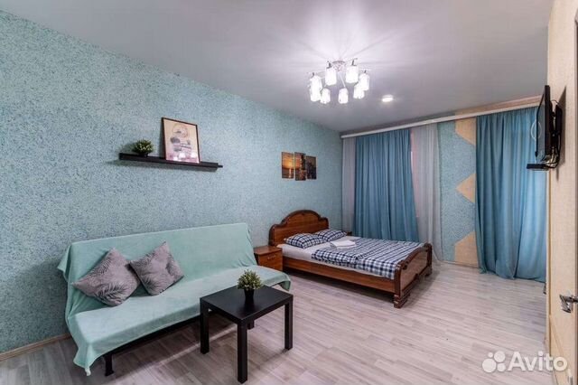 

Квартира-студия, 35 м², 2 кровати