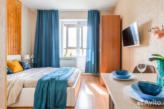 

Квартира-студия, 30 м², 21/25 эт.