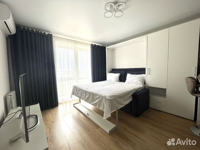

Квартира-студия, 30 м², 1 кровать