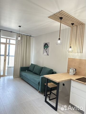 

Квартира-студия, 27 м², 1 кровать