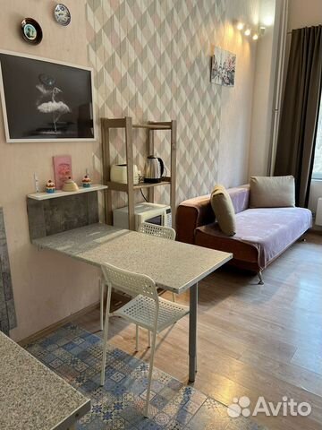 

Квартира-студия, 40 м², 1 кровать