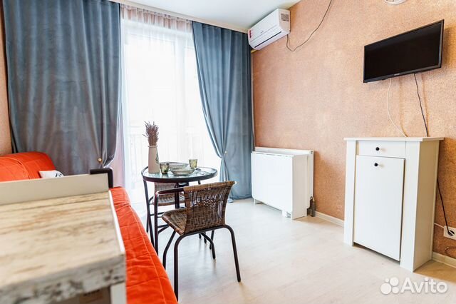 

Квартира-студия, 40 м², 3 кровати