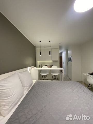 

Квартира-студия, 25 м², 2 кровати