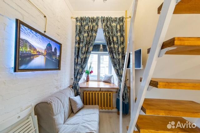 

Квартира-студия, 25 м², 1 кровать