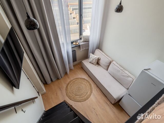 

Квартира-студия, 25 м², 2 кровати