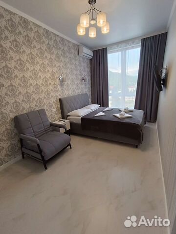 

1-к. квартира, 38 м², 3 кровати