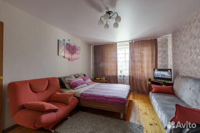 

1-к. квартира, 51 м², 3 кровати