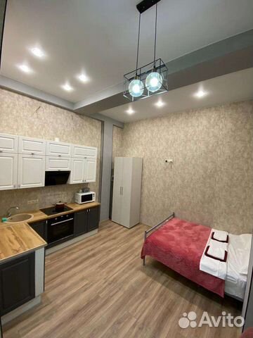 

Квартира-студия, 26 м², 2 кровати