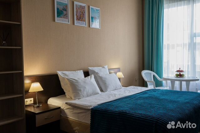 

Квартира-студия, 24 м², 2 кровати