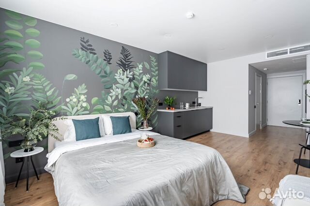 

Квартира-студия, 30 м², 1 кровать