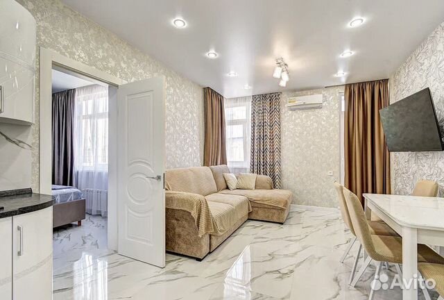 

1-к. квартира, 38 м², 2 кровати
