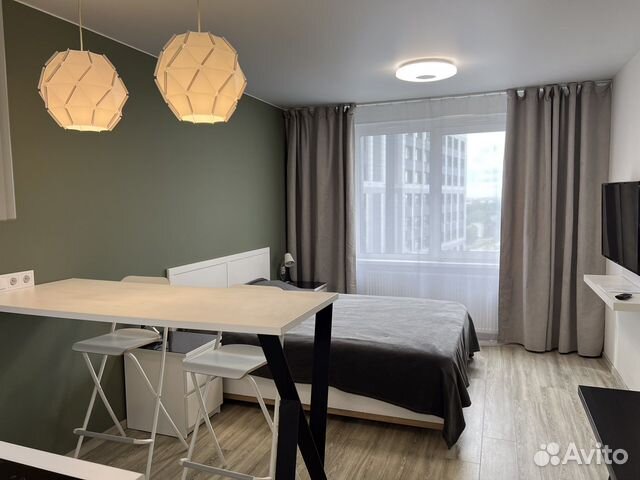

Квартира-студия, 24 м², 1 кровать
