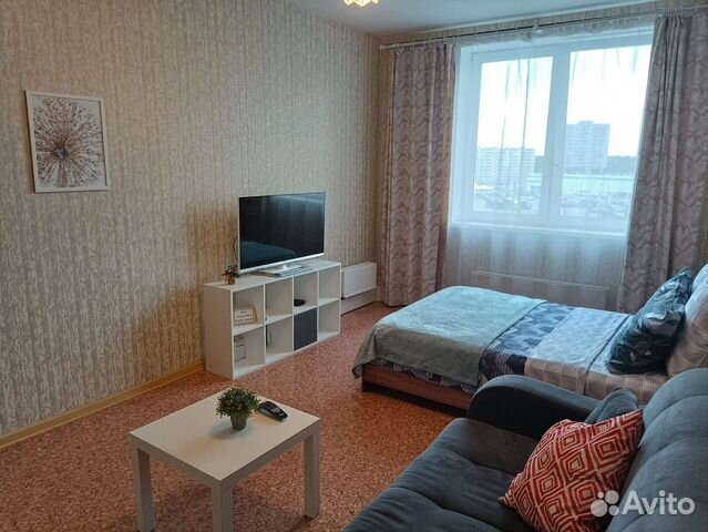

1-к. квартира, 45 м², 2 кровати