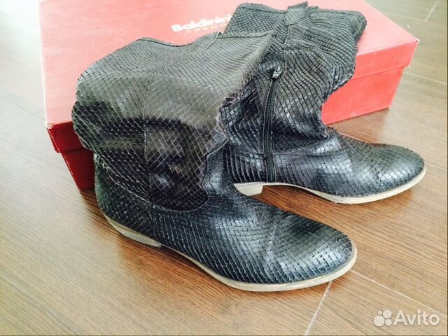 Сапоги из натур кожи Baldinini Сапоги из натур кожи Baldinini