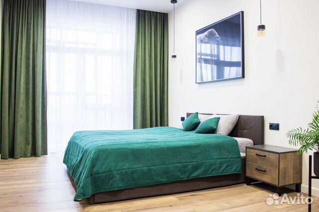 

1-к. квартира, 53 м², 2 кровати