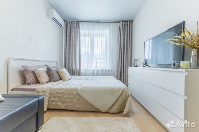 

1-к. квартира, 45 м², 2 кровати
