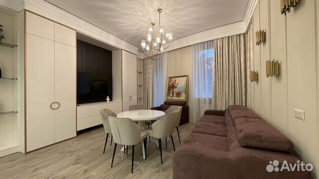 

1-к. квартира, 60 м², 3 кровати