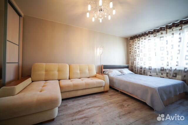 

1-к. квартира, 38 м², 3 кровати
