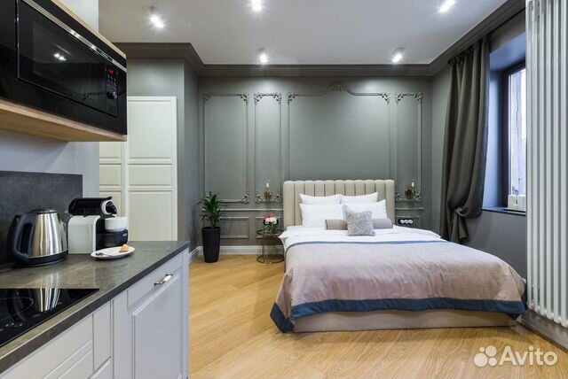 

Квартира-студия, 30 м², 1 кровать