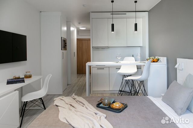 

Квартира-студия, 24 м², 1 кровать