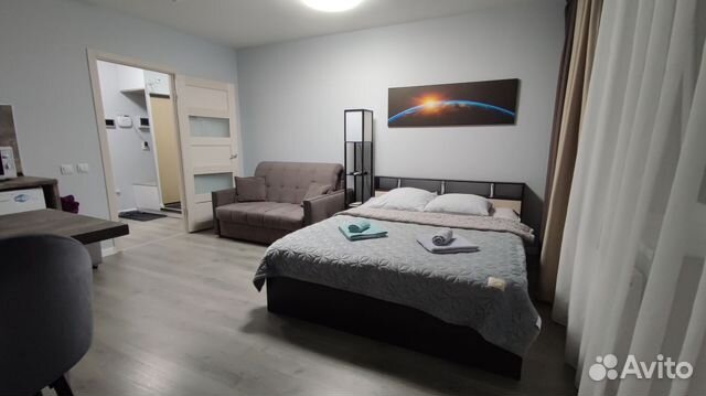 

Квартира-студия, 31 м², 3 кровати