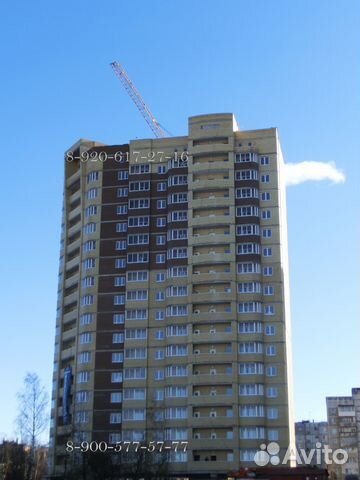 1-к квартира, 46 м², 5/17 эт.