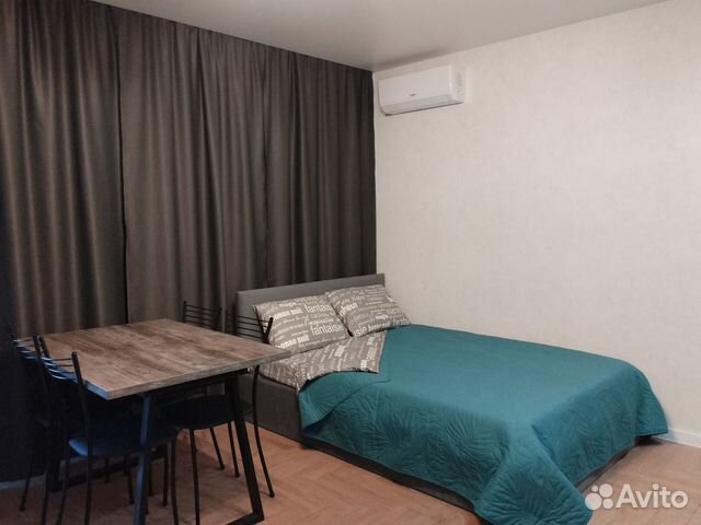 

Квартира-студия, 33 м², 2 кровати