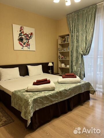 

Квартира-студия, 23 м², 2 кровати