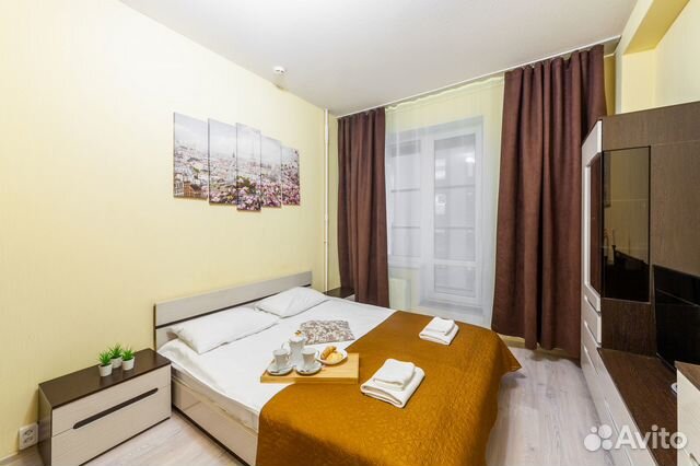 

Квартира-студия в апарт-отеле, 25 м², 1 кровать
