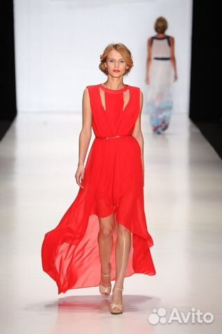 Платье zarina красное размер 44 Платье zarina красное размер 44