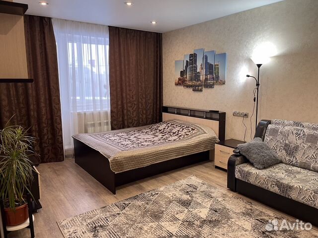 

1-к. квартира, 40 м², 2 кровати